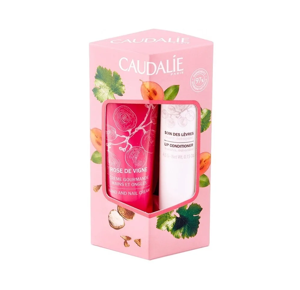 کرم دست و بالم لب کدلی مدل رز Rose de Vigne caudalie کرم دست و بالم لب کدلی مدل رز Rose de Vigne caudalie