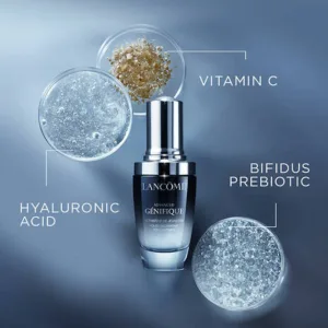 سرم درمانی جنفیک لانکوم ضد چروک آبرسان و روشن کننده قوی مناسب انواع پوست lancome genifique