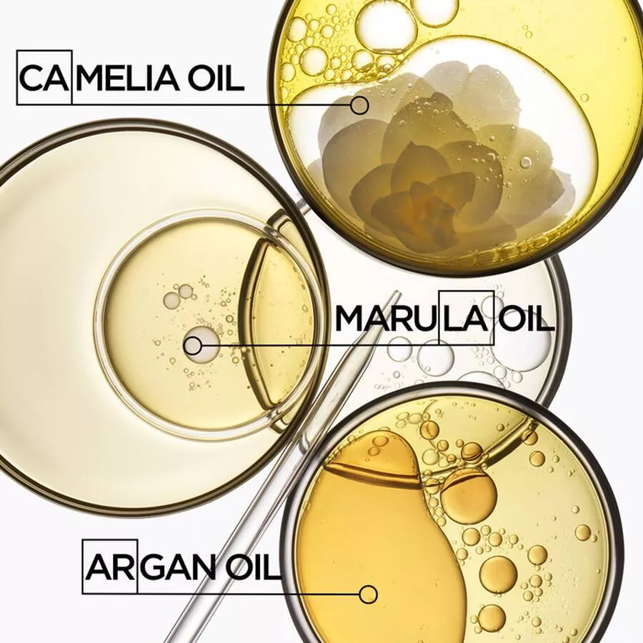 سرم مو الکسیر التایم کراستاس درخشان کننده ترمیم کننده ضد موخوره ضد حرارت Kerastase Elixir Ultime L'Huile Originale Hair Oil