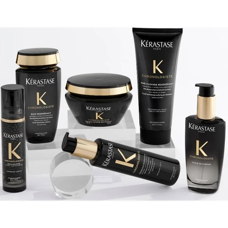 سرم مو کرونولوژیست خاویار کراستاس صاف کننده و عطر مو kerastase chronologiste huile de parfum