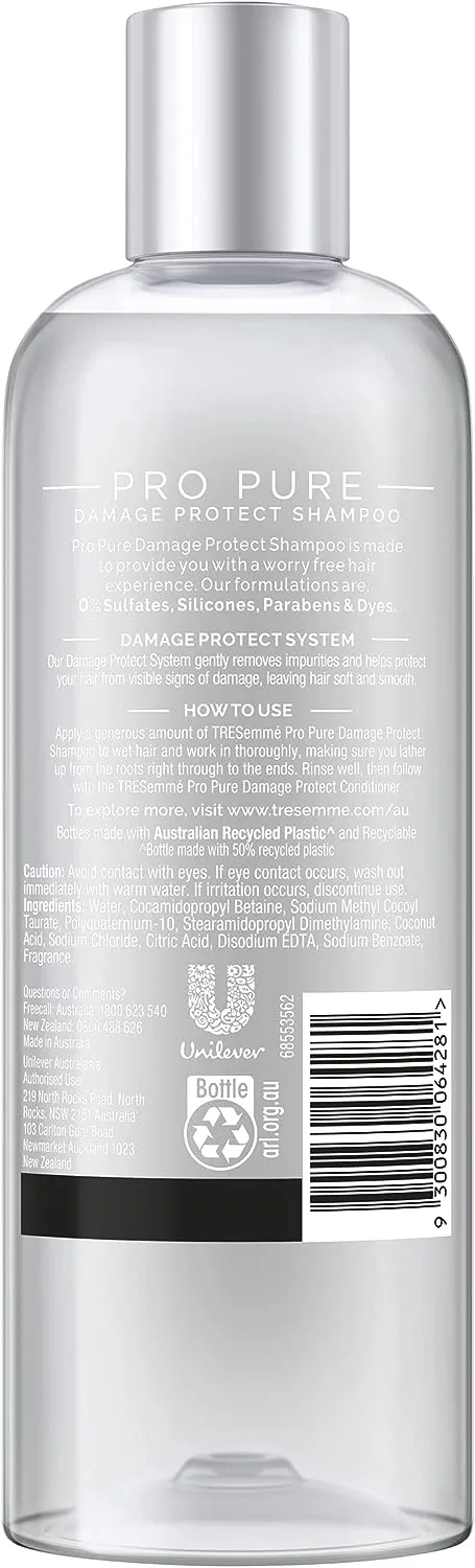 شامپو بدون سولفات ترسمه پرو پیور ترمیم مو آسیب دیده Pure Damage Protect