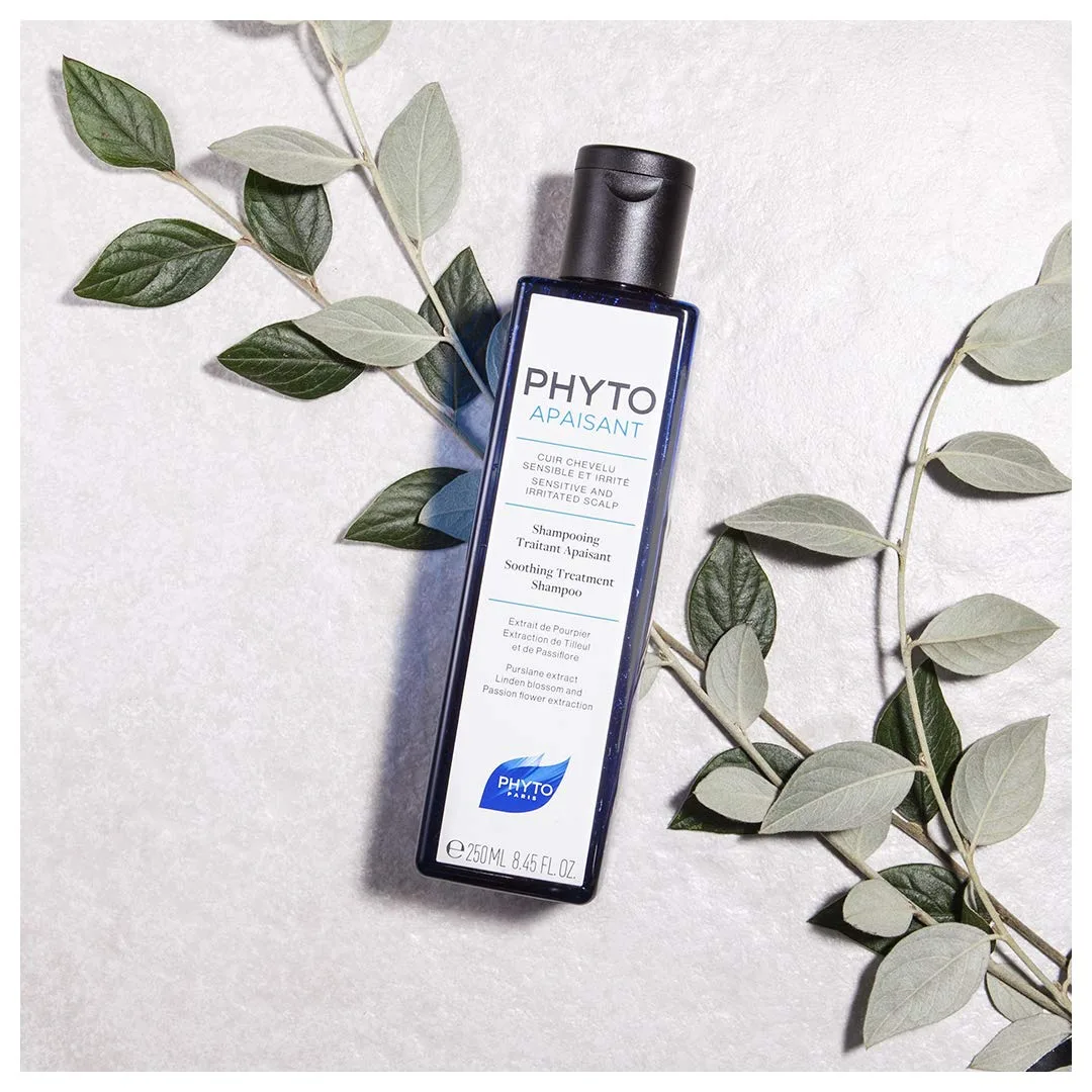 شامپو فیتو آپایسانت PHYTO APAISANT پاکسازی ملایم تسکین دهنده ضد خارش و حساسیت پوست سر حساس 250میل