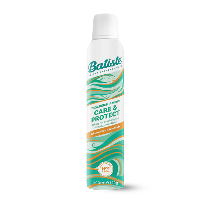 شامپو خشک باتیست مناسب موهای آسیب دیده Batiste Care & Protect شامپو خشک باتیست مناسب موهای آسیب دیده Batiste Care & Protect