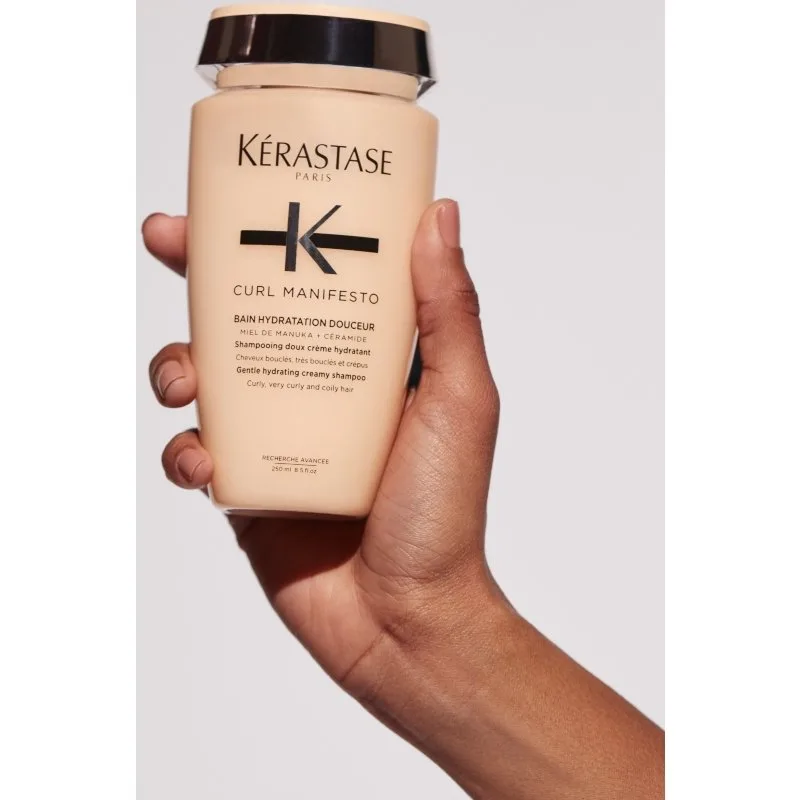 شامپو مخصوص مو فر کراستاس kerastase Bain Hydratation Douceur Curl Manifesto