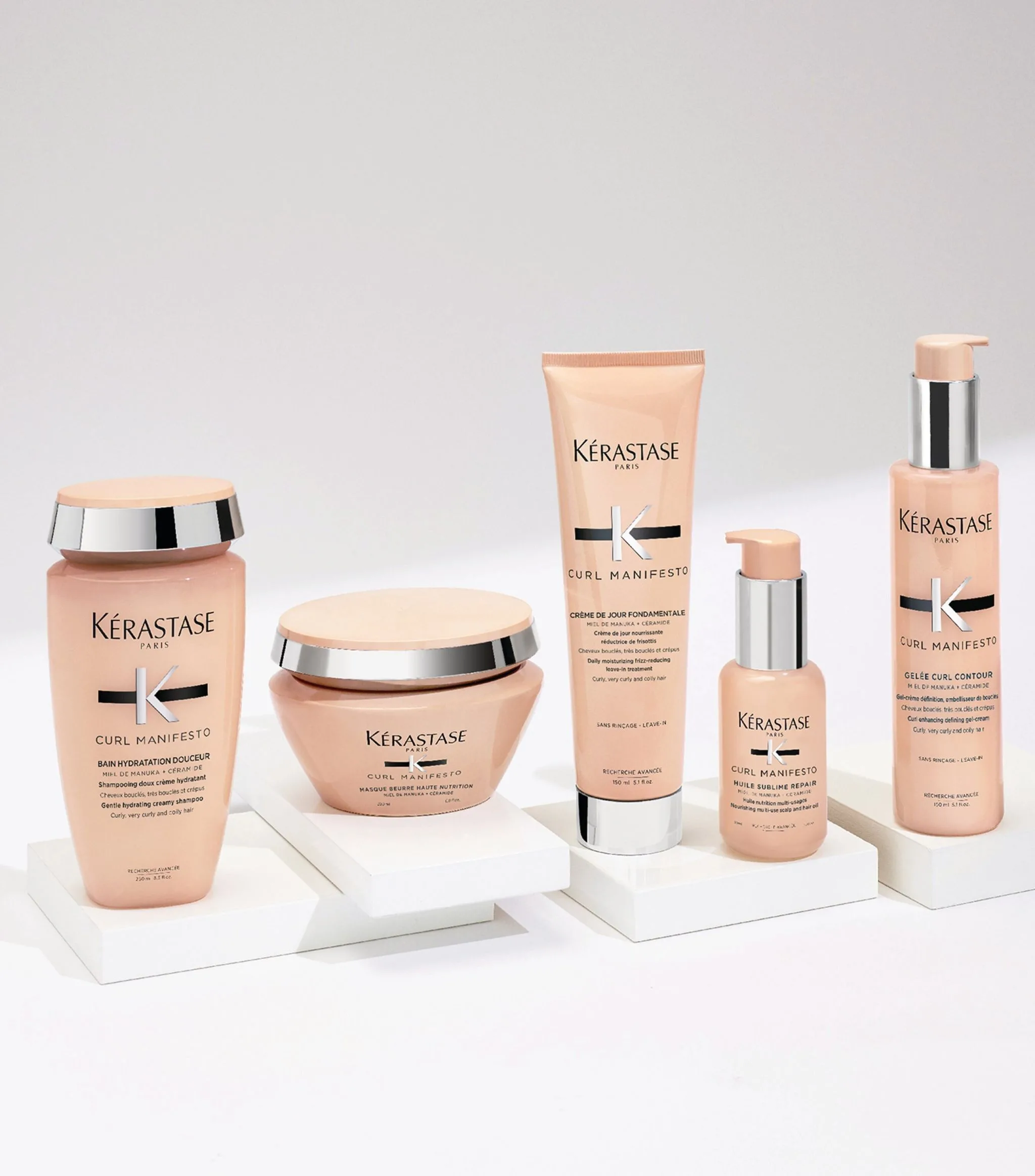 شامپو مخصوص مو فر کراستاس kerastase Bain Hydratation Douceur Curl Manifesto
