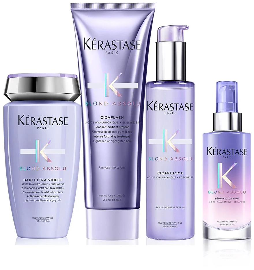 شامپو کراستاس بلوند ابسولو lمحافظ رنگ موهای بلوند ضد زردی روزانه kerastase Blond bain ultra violet