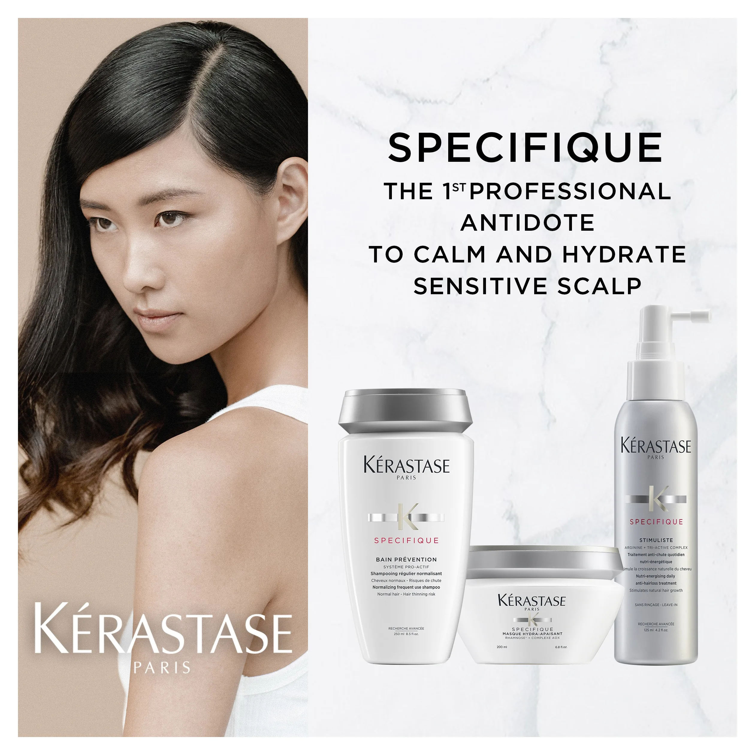 شامپو کراستاس ضد ریزش Kerastase Specifique Bain Prevention