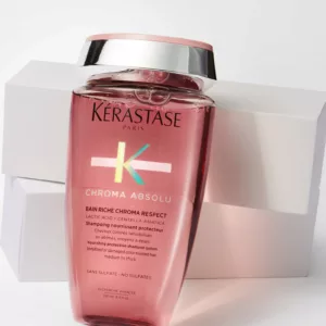 شامپو کراستاس محافظ قوی رنگ مو درخشان کننده عالی   Bain Riche Chroma Respect Chroma Absolu kerastase