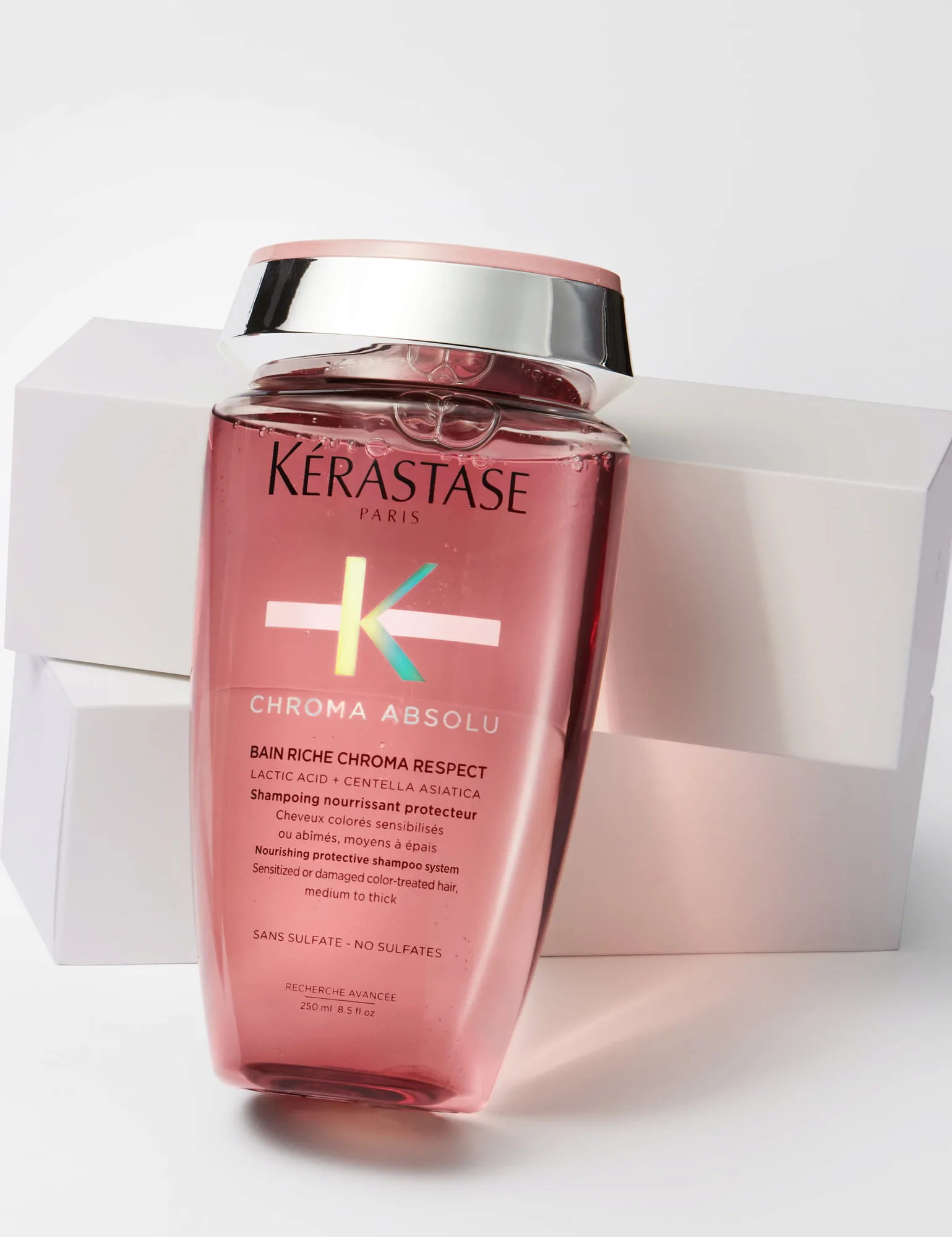 شامپو کراستاس محافظ قوی رنگ مو درخشان کننده عالی   Bain Riche Chroma Respect Chroma Absolu kerastase