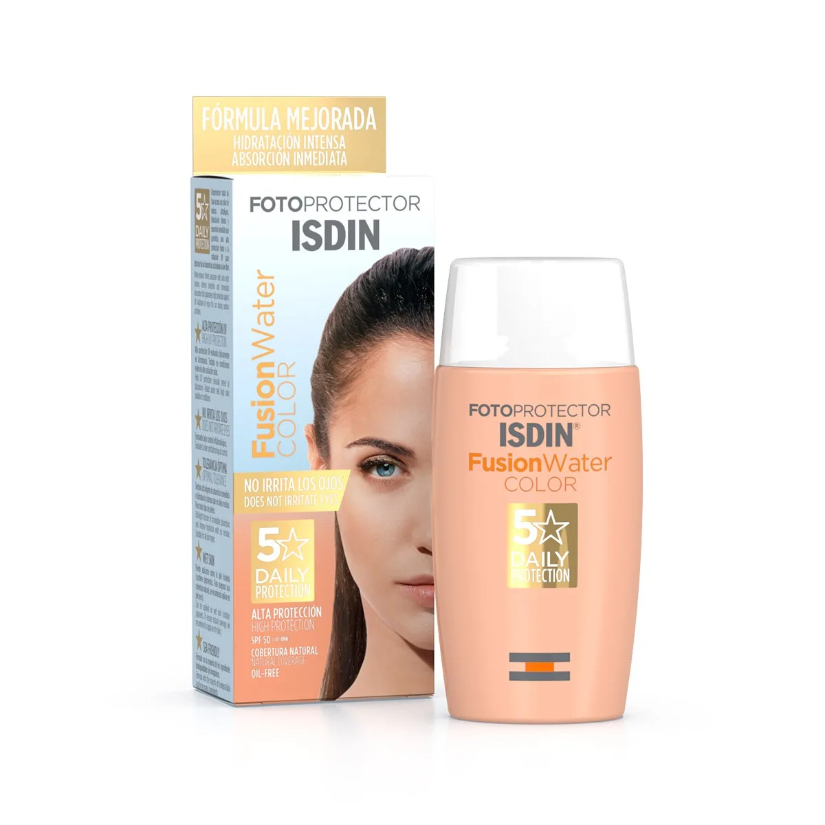 ضد آفتاب ایزدین رنگی فیوژن واتر فرمولاسیون جدید ISDIN Fusion Water Color SPF 50 ضد آفتاب ایزدین رنگی فیوژن واتر فرمولاسیون جدید ISDIN Fusion Water Color SPF 50