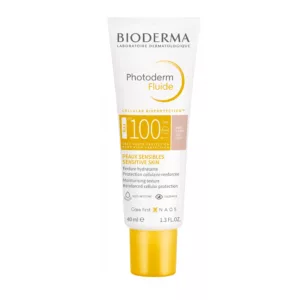 ضد آفتاب بایودرما رنگی لایت (بسیار کم رنگ) جدید Photoderm Fluide MAX SPF100 Muy Claro