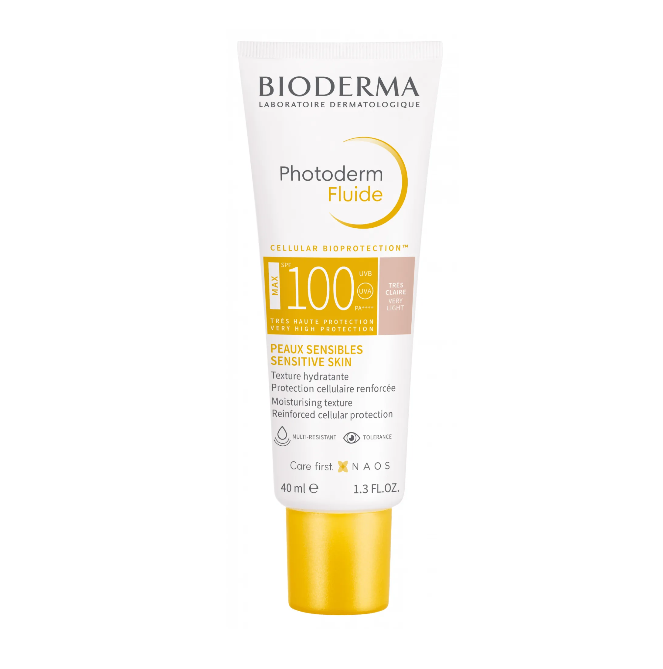 ضد آفتاب بایودرما رنگی لایت (بسیار کم رنگ) جدید Photoderm Fluide MAX SPF100 Muy Claro ضد آفتاب بایودرما رنگی لایت (بسیار کم رنگ) جدید Photoderm Fluide MAX SPF100 Muy Claro