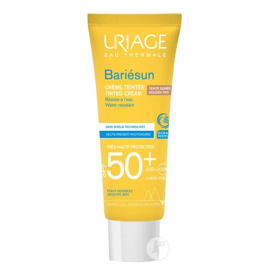 ضد آفتاب رنگی بریسان اوریاژ spf50 مناسب انواع پوست
