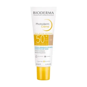 ضد آفتاب رنگی بایودرما فتودرم کرم آبرسان و مرطوب کننده پوست خشک creme CLAIR LIGHT