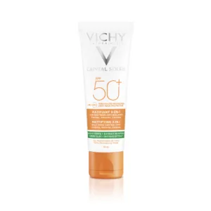 کرم ضد آفتاب بی رنگ SPF50 ویشی ضد جوش مناسب پوست چرب