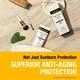 ضد آفتاب ضد چروک جوانساز نیتروژینا | آبرسان و فاقد چربی 88گرم Age Shield Face SPF70