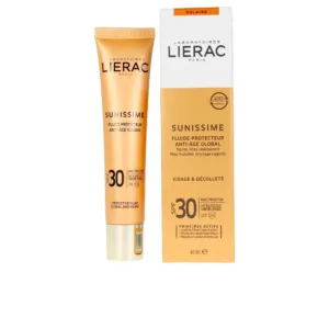 ضد آفتاب فلوئید لیراک | ضد چروک و ضد پیری؛ بی رنگ SPF30