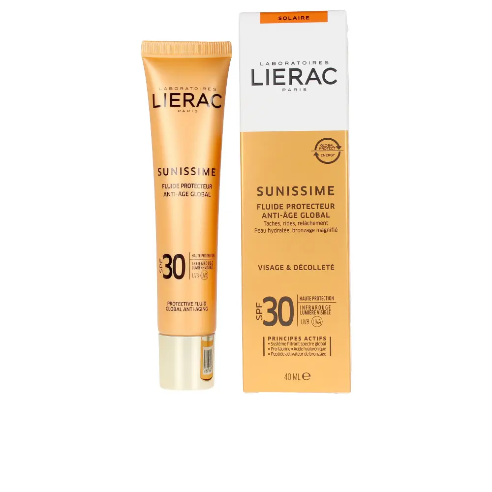 ضد آفتاب فلوئید لیراک | ضد چروک و ضد پیری؛ بی رنگ SPF30