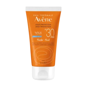 ضد آفتاب بی رنگ فلوئیدی اون پوست نرمال تا خشک و حساس SPF30