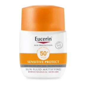 ضد آفتاب فلوئیدی مات کننده اوسرین پوست چرب و حساس ضد آب بدون چربی و عطر SPF50