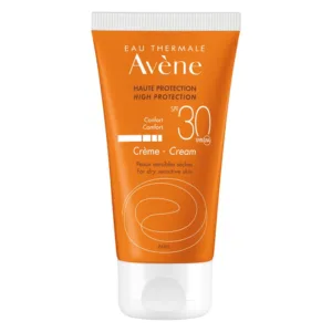 ضد آفتاب بی رنگ اون مناسب پوست خشک و حساس آکنه دار AVENE SUNSCREEN PROTECTION SPF 30