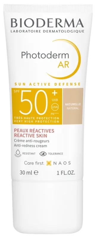 ضد آفتاب کرمی ضد پیری بایودرما رنگی (بسیار طبیعی) Photoderm AR SPF 50 ضد آفتاب کرمی ضد پیری بایودرما رنگی (بسیار طبیعی) Photoderm AR SPF 50