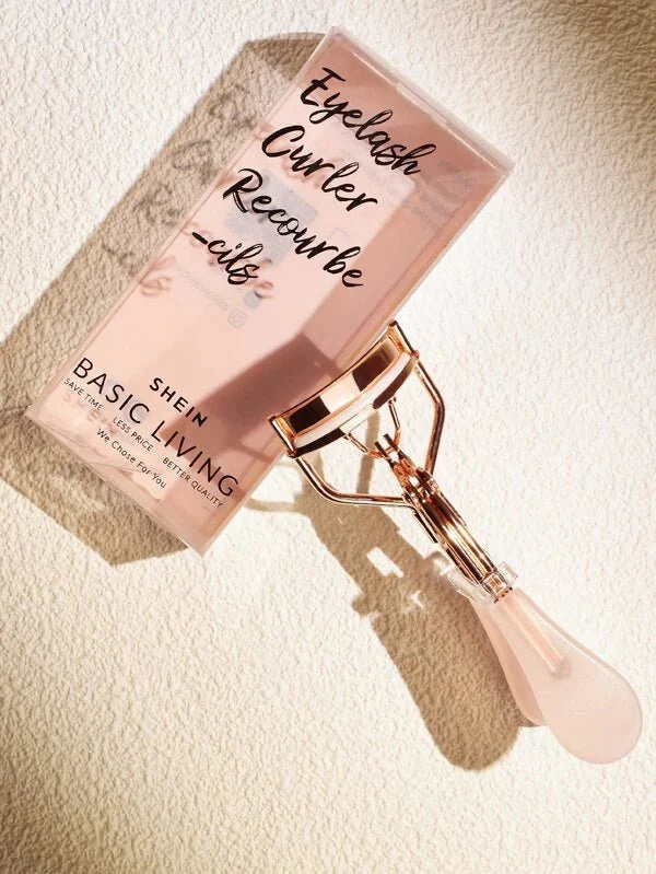 فر مژه شیگلم رنگ رزگلد Shein - Rose Gold Eyelash Curle