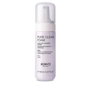 فوم شوینده کیکو مناسب پوست نرمال تا مختلط kiko pure clean foam