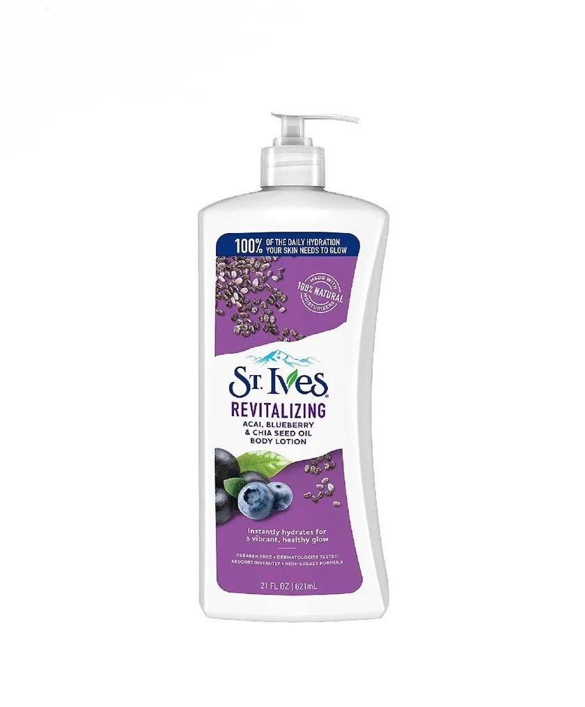 لوسیون بدن بلوبری و چیا سنت ایوز st.ives blueberry body lotion لوسیون بدن بلوبری و چیا سنت ایوز st.ives blueberry body lotion