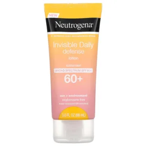 ضدآفتاب بی رنگ نیتروژینا |SPF60 ؛ 88میل : سبک بدون چربی