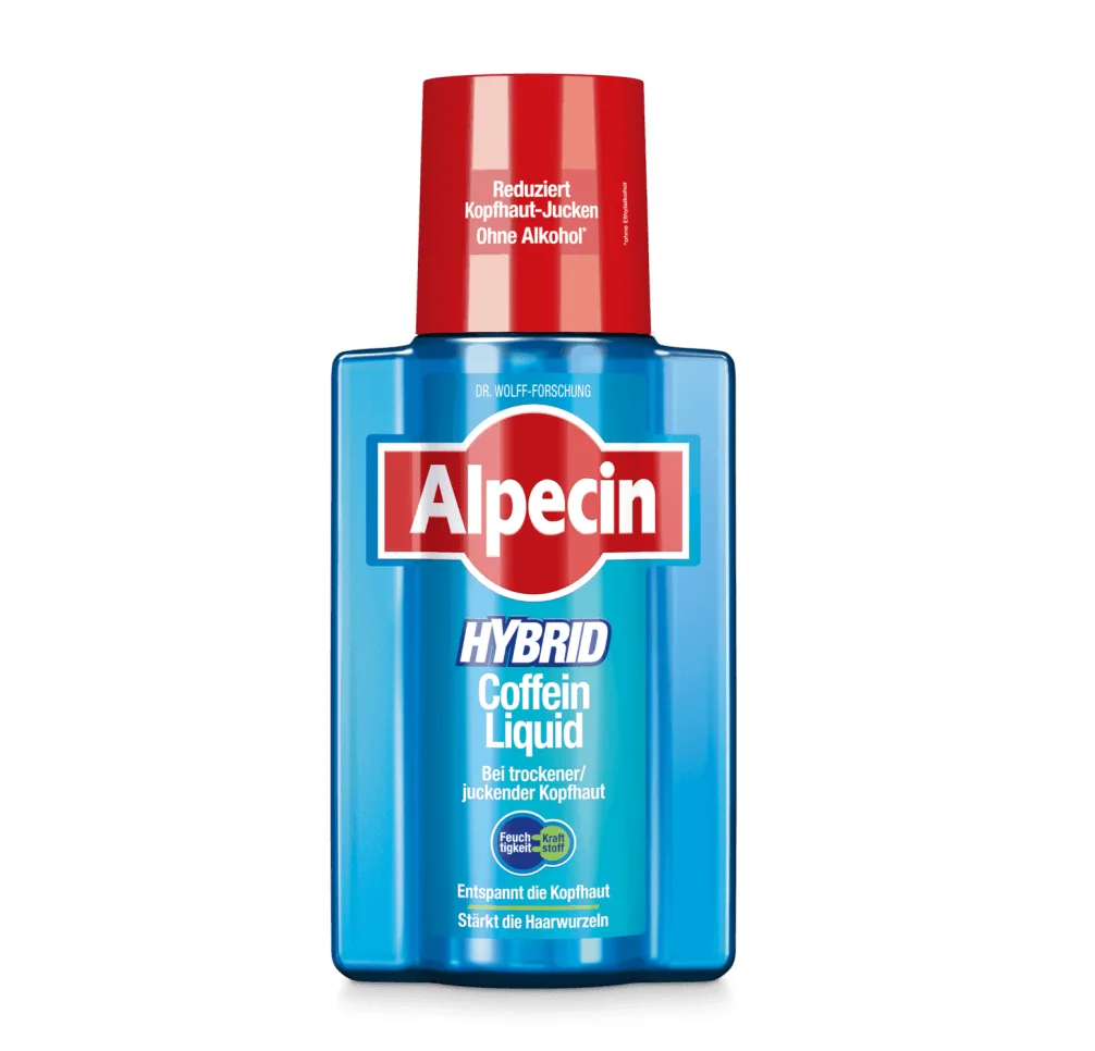 لیکوئید کافئین هیبرید آلپسین مناسب موی خشک و خارش دار ضد ریز ارثی alpecin Hybrid Caffeine Liquid لیکوئید کافئین هیبرید آلپسین مناسب موی خشک و خارش دار ضد ریز ارثی alpecin Hybrid Caffeine Liquid