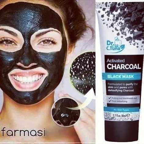 ماسک ذغال فعال فارماسی دکتر سی تونا