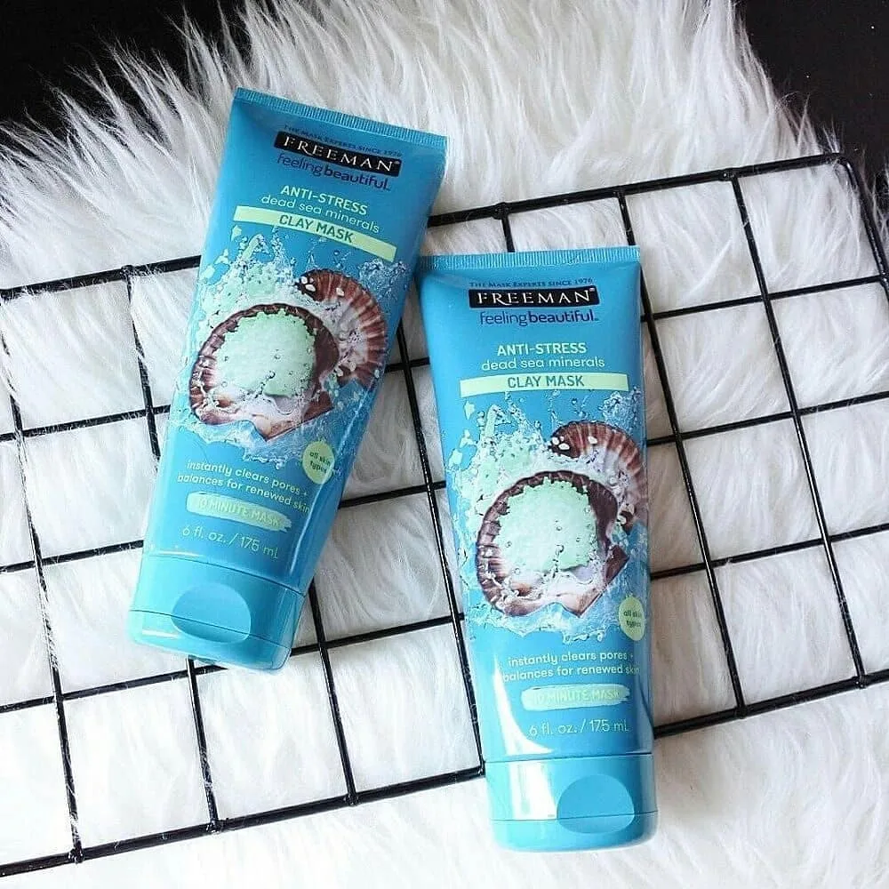 ماسک صورت خاک رسی فریمن ضد استرس حاوی کانی ها و املاح دریا (کد2120)