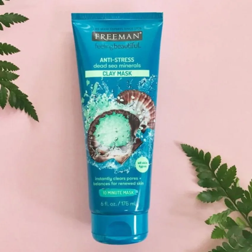 ماسک صورت خاک رسی فریمن ضد استرس حاوی کانی ها و املاح دریا (کد2120)