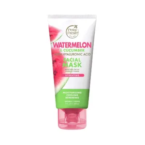 ماسک صورت هندوانه و خیار تازه گلبرگ مرطوب کننده قوی، لایه بردار طبیعی صورت مناسب انواع پوست، وگان
