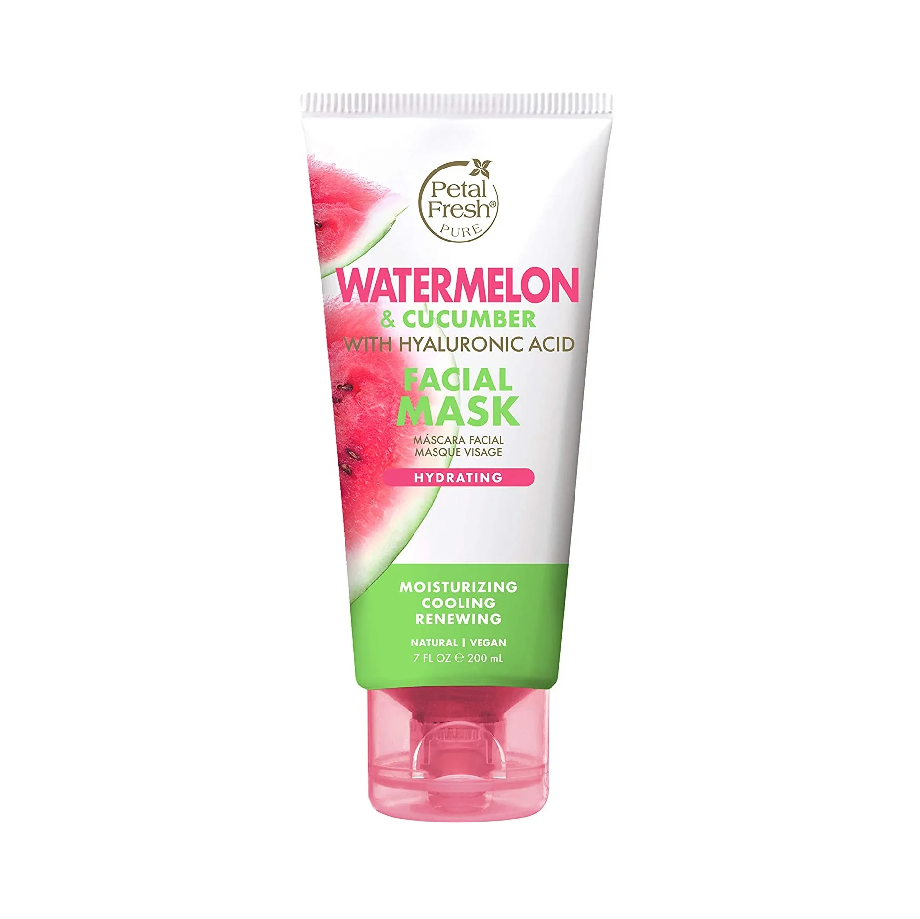 ماسک صورت هندوانه و خیار تازه گلبرگ مرطوب کننده قوی، لایه بردار طبیعی صورت مناسب انواع پوست، وگان ماسک صورت هندوانه و خیار تازه گلبرگ مرطوب کننده قوی، لایه بردار طبیعی صورت مناسب انواع پوست، وگان
