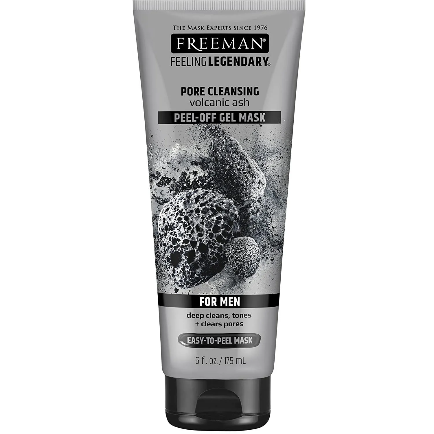 ماسک صورت پیل آف ژلی فریمن خاکستر آتشفشانی پاکسازی کننده و لایه بردار مناسب آقایان ماسک صورت پیل آف ژلی فریمن خاکستر آتشفشانی پاکسازی کننده و لایه بردار مناسب آقایان