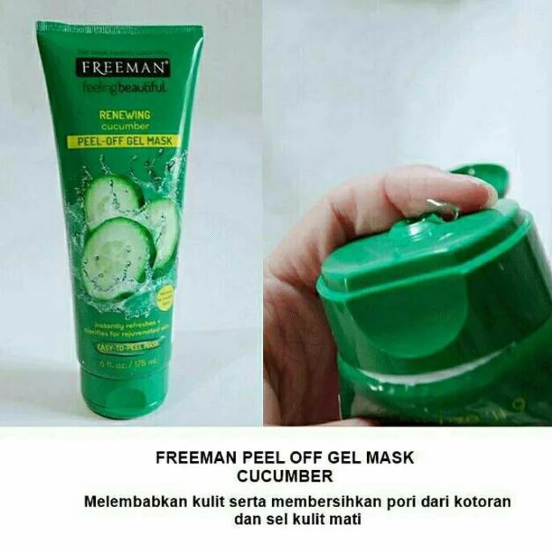 ماسک صورت ژلی پیل آف خیار فریمن