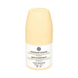 مام رولی دئودورانت ایوروشه زرد بدون الکل و آلمینیوم رایحه بابونه محافظت 48 ساعته Yves Rocher Gentle