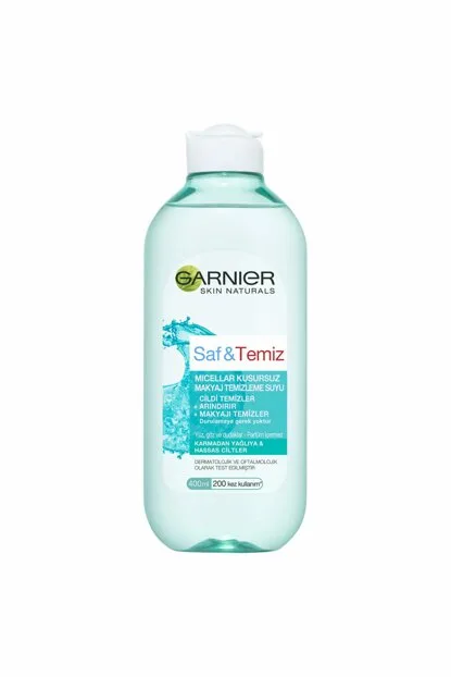 میسلار واتر پوست چرب گارنیر(گارنیه) Saf & Temiz میسلار واتر پوست چرب گارنیر(گارنیه) Saf & Temiz