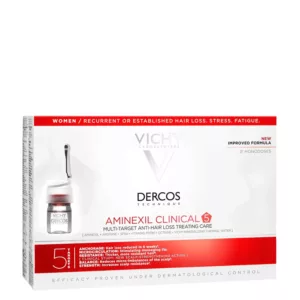 ویال ضد ریزش و تقویتی ویشی VICHY DERCOS AMINEXIL CLINICAL 5
