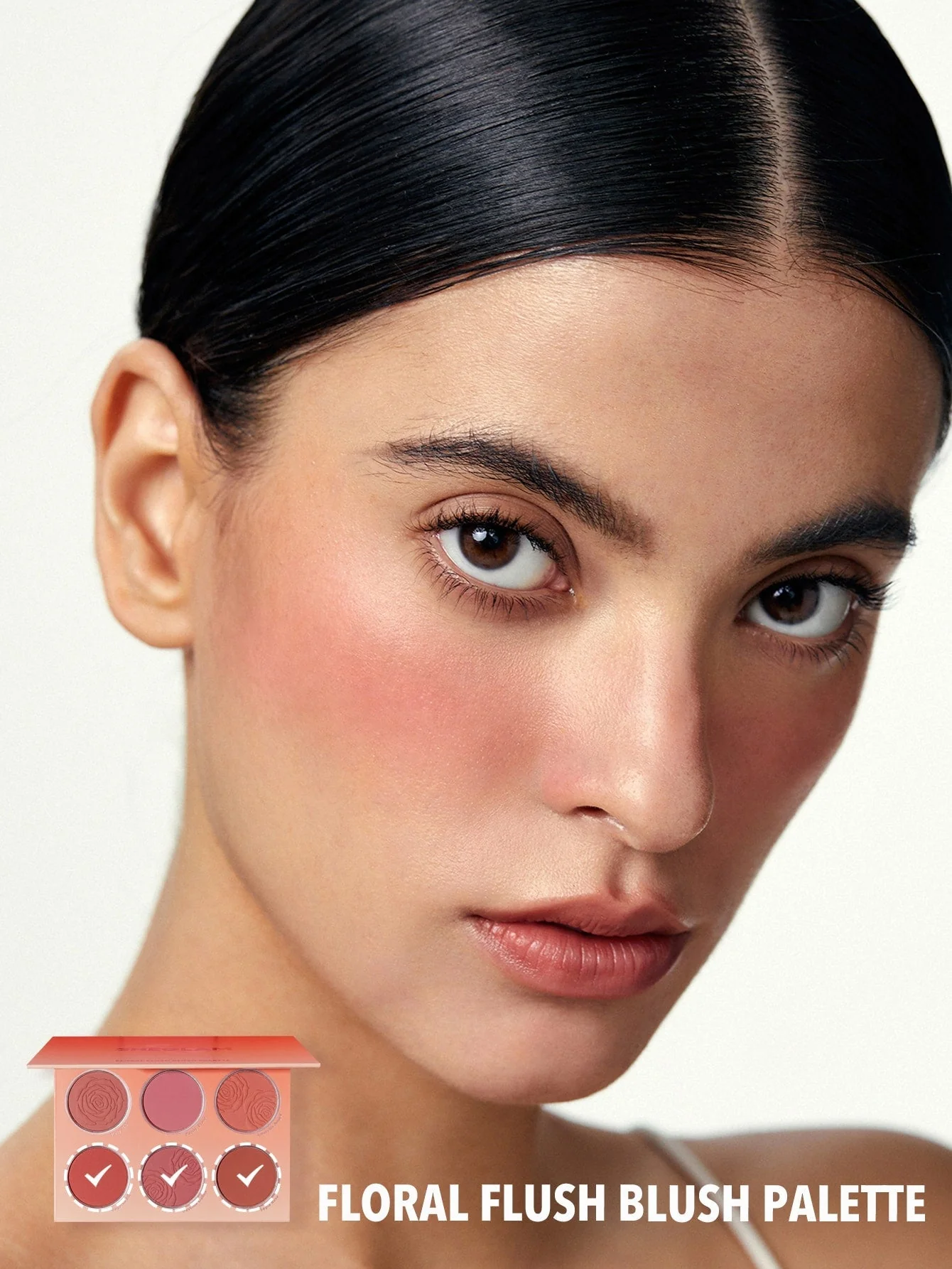 پالت رژگونه شیگلم مدل Floral Flush Blush (کد1072)
