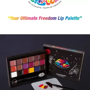 پالت رژ لب فریدام جی کت اصل J. Cat Beauty FREEDOM CREATOR LIP PALETTE - FC101 Freedom First