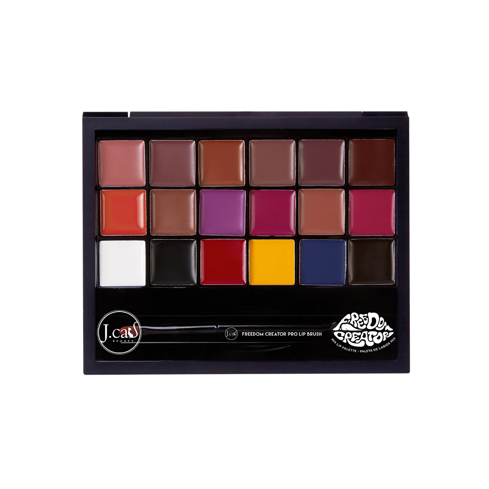 پالت رژ لب فریدام جی کت اصل J. Cat Beauty FREEDOM CREATOR LIP PALETTE - FC101 Freedom First پالت رژ لب فریدام جی کت اصل J. Cat Beauty FREEDOM CREATOR LIP PALETTE - FC101 Freedom First