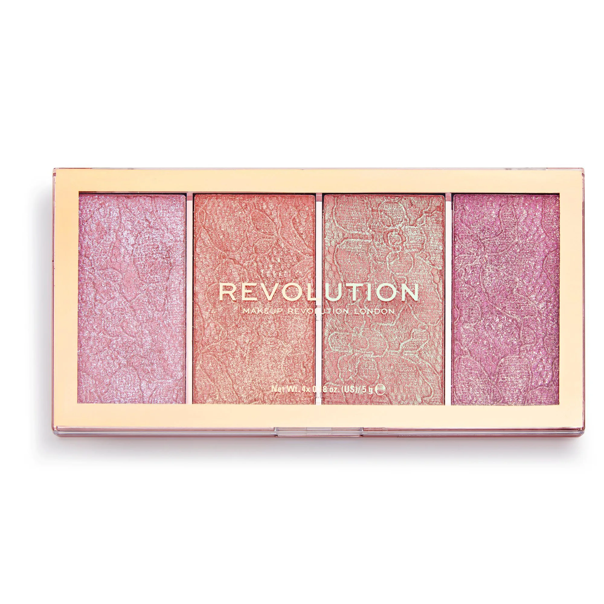 پالت رژگونه رولوشن مدل vintage lace blush پالت رژگونه رولوشن مدل vintage lace blush