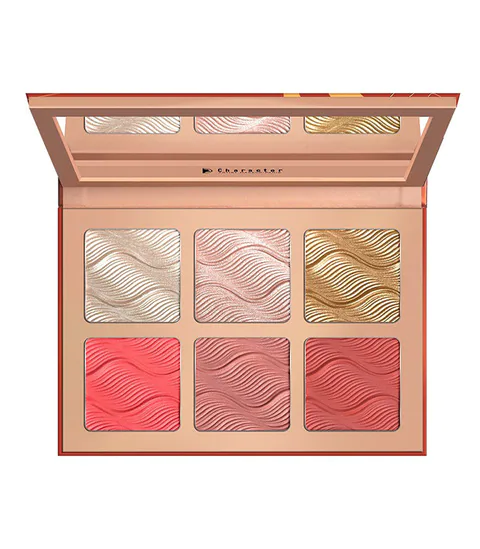 پالت رژگونه کارکتر مدل  sweet peach CBH001