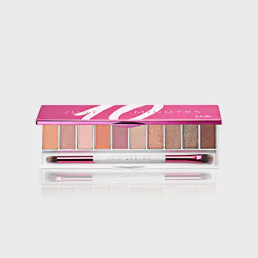 پالت سایه 10 رنگ بسیار جذاب نانی باشر NNB NUNI BRUSH JUST MINUTES