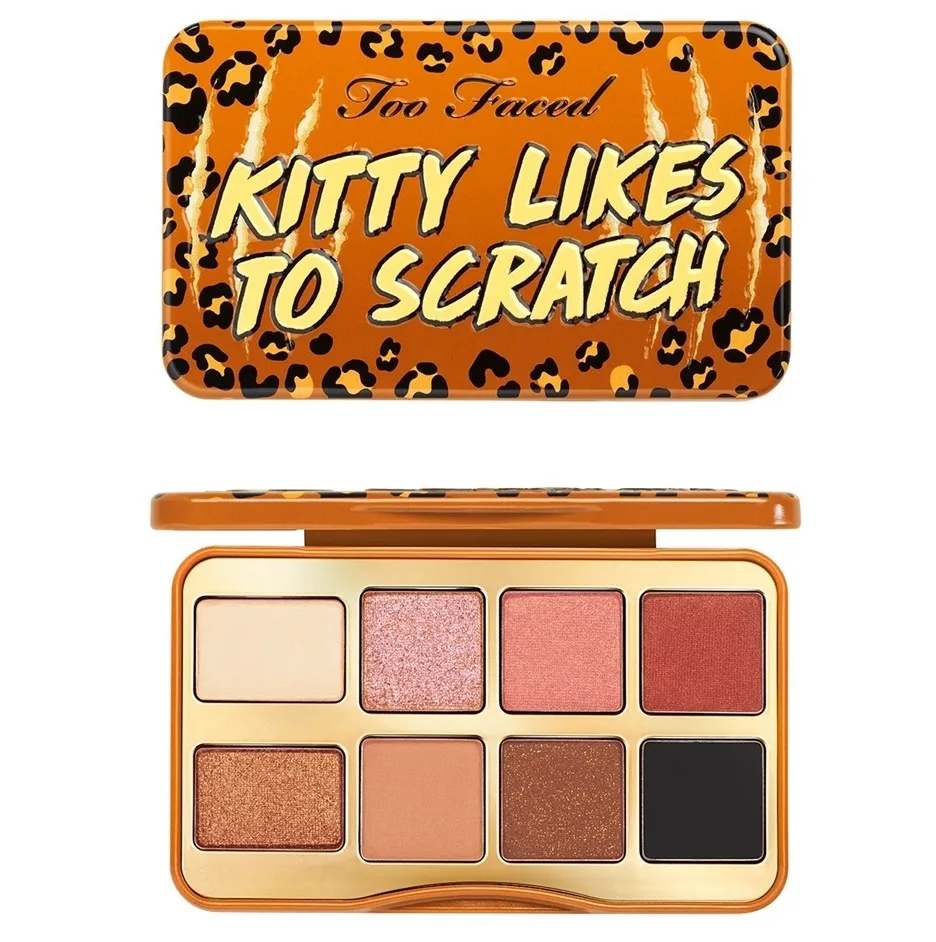 پالت سایه چشم توفیسد اصل سایز مینی 8رنگ جذاب Too Faced Kitty Likes to Scratch پالت سایه چشم توفیسد اصل سایز مینی 8رنگ جذاب Too Faced Kitty Likes to Scratch