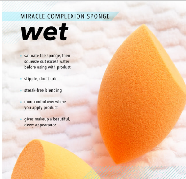 پد(اسفنج) آرایشی همه کاره ریل تکنیک کد91566 مدل miracle complexion sponge