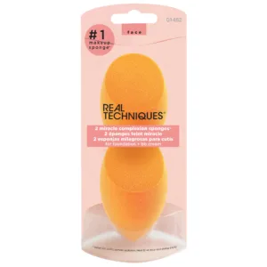 پد ( اسفنج ) دو عددی آرایشی همه کاره ریل تکنیک کد 1462 مدل 2miracle complexion sponge